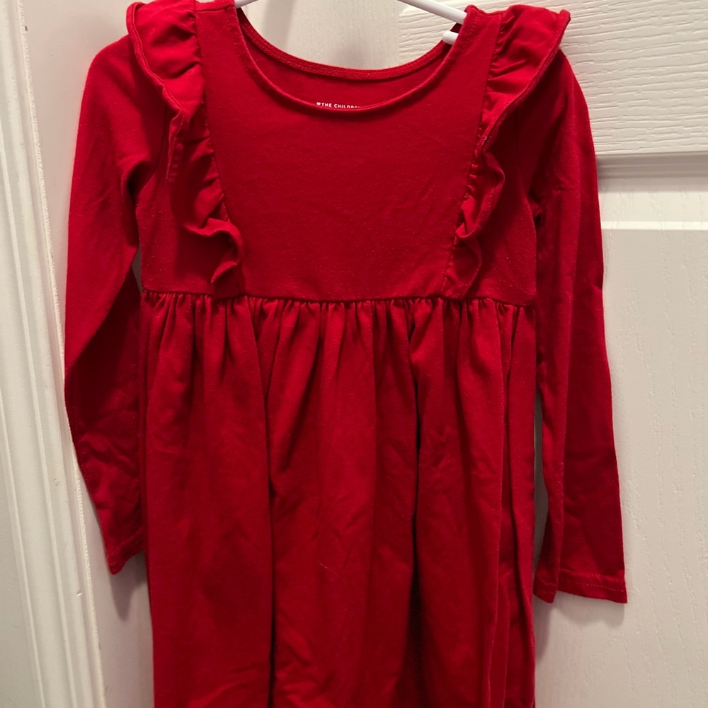 The Children's Place Vibrant Red Dress